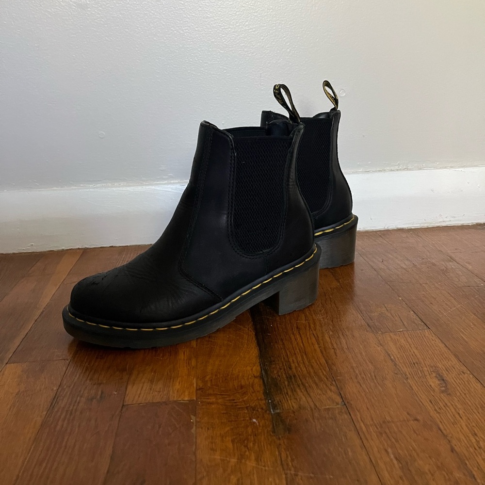 Dr. Martens Black Ankle Boots